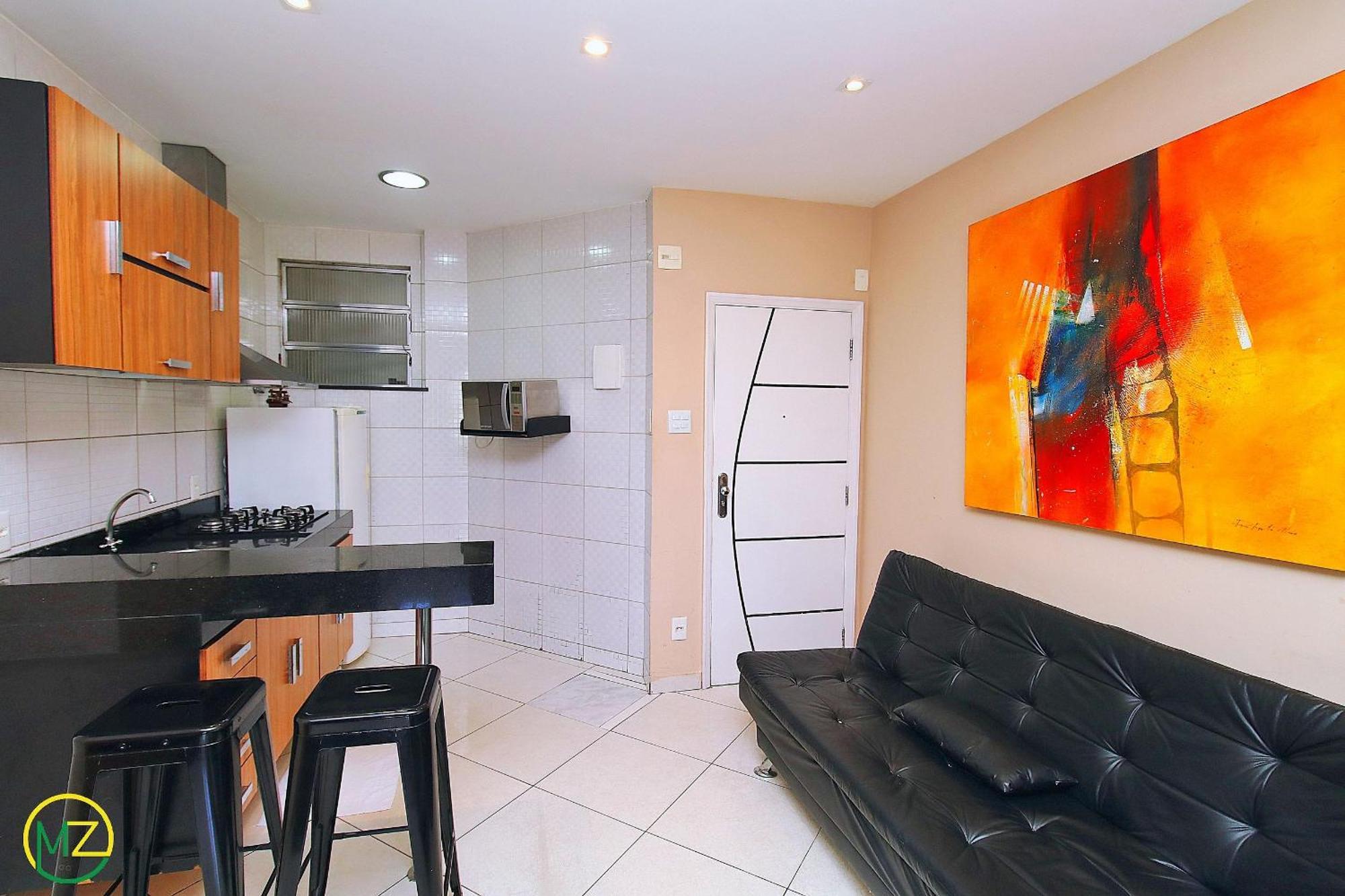 Studio Com Pequena Varanda Em Copacabana Rio de Janeiro Extérieur photo