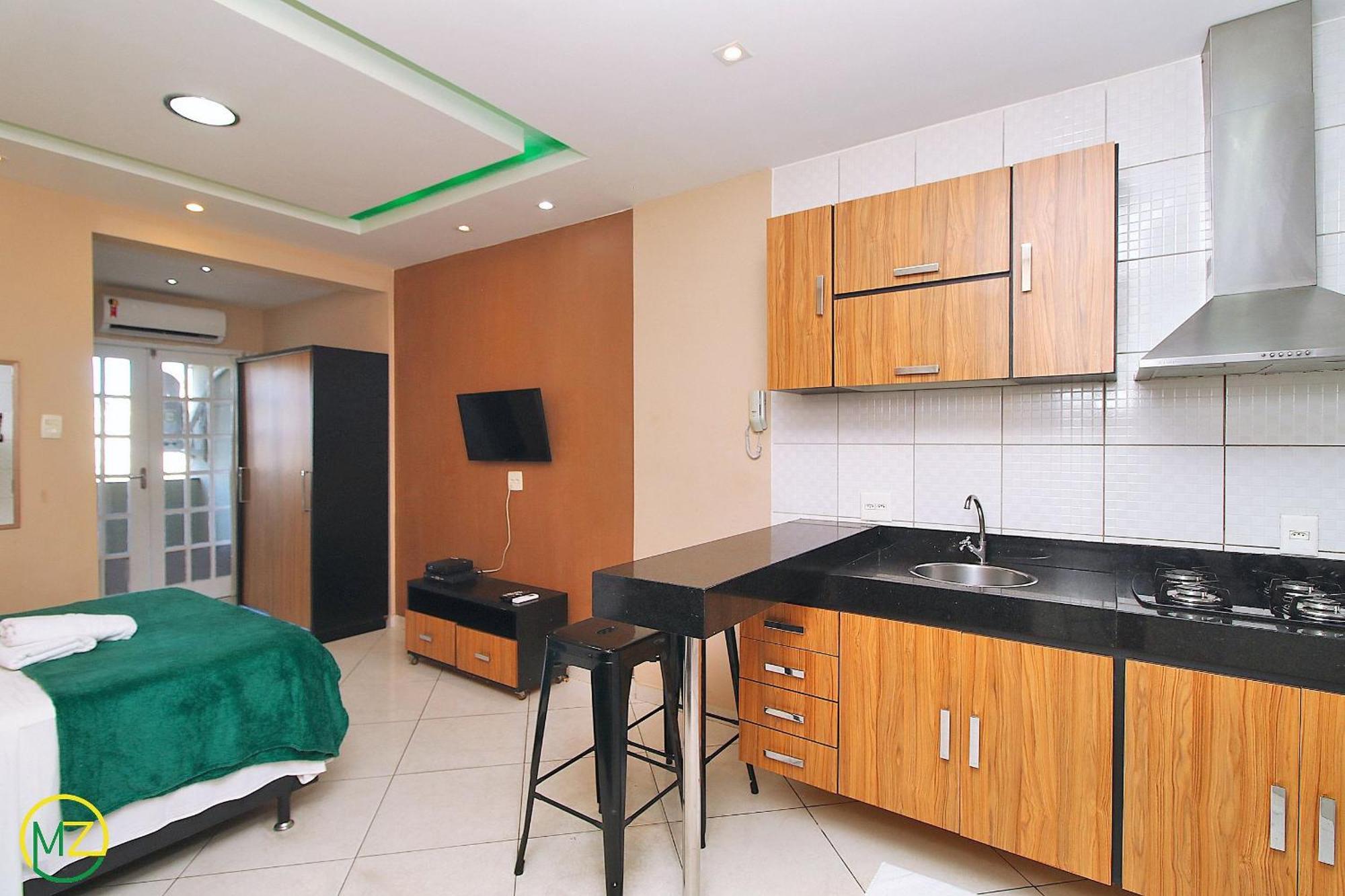 Studio Com Pequena Varanda Em Copacabana Rio de Janeiro Extérieur photo